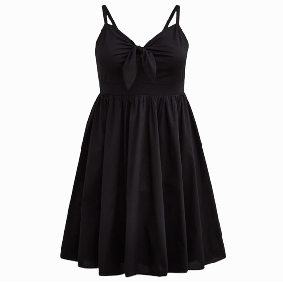 Torrid black fit and flare sundress size 3X - Picture 12 of 12